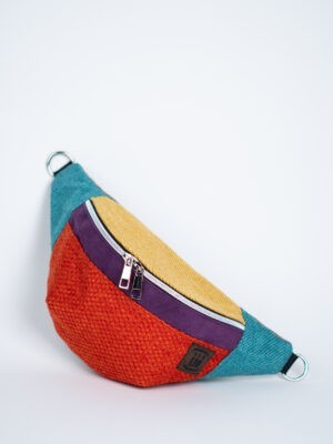 Modna kolorowa nerka damska pomarańczowa saszetka na lato ENERGIA ŻYCIA