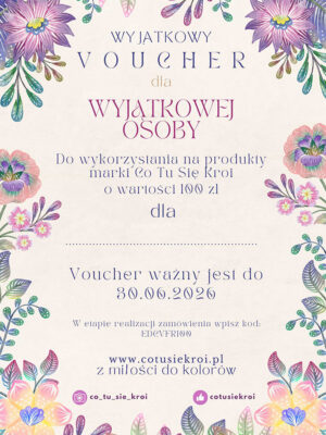 VOUCHER prezentowy do samodzielnego wydruku 100 zł